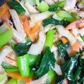 まりゆりひろこ's cooksnap of when they made ちくわと小松菜のナムル.