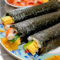 よしよしのキッチン☆'s cooksnap of when they made 節分の海鮮恵方巻.