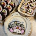レインボーライス's cooksnap of when they made 恵方巻き＊鬼の飾り巻き寿司.