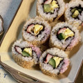 レインボーライス's cooksnap of when they made ゴマたっぷりサラダ巻き.