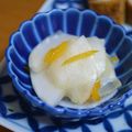 taruママ's cooksnap of when they made かぶの柚子風味甘酢漬け.