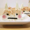腹の中のもにょ's cooksnap of when they made 節分☆簡単☆豆腐１丁、鬼4つ？鬼奴さん？.