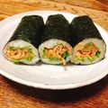 ちゃちゃまる26's cooksnap of when they made ピリ辛★豚キムチの恵方巻き.