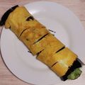 アクセル☆'s cooksnap of when they made 鬼のパンツ柄！いわしの蒲焼恵方巻き.