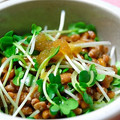みゅう☆～ず♪'s cooksnap of when they made 納豆のかいわれ和え.
