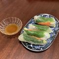 四児のハハ's cooksnap of when they made 豚しゃぶ生春巻き.