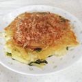 ＠迷子＠'s cooksnap of when they made 冷ご飯でおやき★じゃがいも＆ほうれん草.