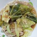 マンダリ's cooksnap of when they made 風邪に！キャベツと豚肉のさっぱりみぞれ煮.