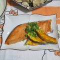 mmameco's cooksnap of when they made 鮭の味ポン照り焼き.