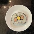 jewel908's cooksnap of when they made にっこりアンパンマン巻き寿司♪節分に♪.