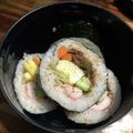 栗丸うさぎ's cooksnap of when they made 簡単！子供も大好き☆七福具材の恵方巻き.