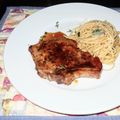 ladyoscar's cooksnap of when they made 豚肩ロース肉のポートワインソース。.