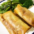 Ridergeek's cooksnap of when they made とろ～り白菜の中華春巻き.