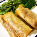 Ridergeek's cooksnap of when they made とろ～り白菜の中華春巻き.
