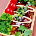 serafin's cooksnap of when they made ☆ヘルシー納豆お好み焼き☆.