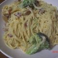 妙香ママ's cooksnap of when they made フライパンでブロッコリーのクリームパスタ.