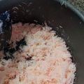 naho0's cooksnap of when they made 手作り♪優しい甘さの桜でんぶ♪.