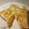 大魔女's cooksnap of when they made トーストに♪クリチ×リンゴジャム.
