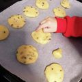 ゆあんど's cooksnap of when they made ☆簡単☆サクサク！チョコチップクッキー.