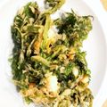 maezuchu's cooksnap of when they made 春菊と海老のかき揚げ(*^^*).