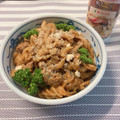 しゅい6's cooksnap of when they made おひとりさまのハヤシパスタ.