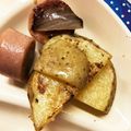 はにーくろーばー's cooksnap of when they made 簡単♪魚肉ソーセージでジャーマンポテト風.