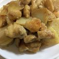 hirosabumi's cooksnap of when they made 鶏ももとじゃがいものガーリックバター焼き.