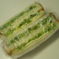 えりぱんな's cooksnap of when they made きゅうりだけのサンドイッチ♪.