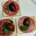 Lake☆Erie's cooksnap of when they made 簡単おつまみ♡チーサラ(チーズ＆サラミ).