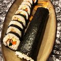 食べ過ぎ野郎's cooksnap of when they made キンパ＊恵方巻＊韓国風海苔巻き.