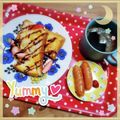 海理ママ's cooksnap of when they made 簡単トロトロフレンチトースト.
