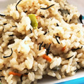 ∞らら∞'s cooksnap of when they made ひじき煮と切り餅で、おこわ風炊き込みご飯.