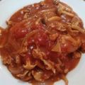 mikamika's cooksnap of when they made ルーから作るトマト缶ハヤシライス！.