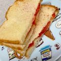 タイガーりり's cooksnap of when they made おひとりさまのミドルエイジ向トマトサンド.