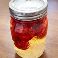applesaki's cooksnap of when they made 手軽にできる！｢いちご酢｣の作り方.