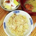 あかぴーー's cooksnap of when they made まぐろの刺身炊き込みご飯.
