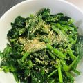 ☆maripei☆'s cooksnap of when they made ホウレン草のごま和え☆簡単一品お弁当にも.