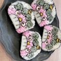たべものにっき　tabemono's cooksnap of when they made 恵方巻き＊鬼の飾り巻き寿司.