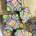 たべものにっき　tabemono's cooksnap of when they made 【飾り巻き寿司】四海巻き.