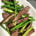 冷蔵庫レスキュー隊's cooksnap of when they made 【簡単】豚タンとニンニクの芽の炒め物.