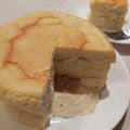 upana's cooksnap of when they made 気軽に作れるスフレチーズケーキ.