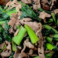 変幻自在の悪戯神ロキ's cooksnap of when they made 小松菜と牛肉のオイスターソース炒め.