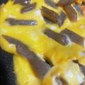 マ三村's cooksnap of when they made お母さんのこんにゃく卵とじ♪.