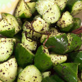 ☆ろこか☆'s cooksnap of when they made 簡単！きゅうりの塩昆布ゆかり！うまっ！.