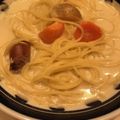 花花里's cooksnap of when they made ホワイトシチューでリメイクパスタ♫.