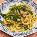 あゆみかぴ's cooksnap of when they made 簡単激ウマ！アスパラ菜のクリームパスタ.