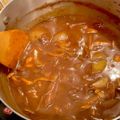 クック5YWKBI☆'s cooksnap of when they made 飲み会の次の日に！ 赤ワインカレー.
