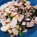 ◎ゆうさん's cooksnap of when they made ながいもと豚バラの塩昆布炒め！.