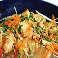 ゆちゃん☆ゆちゃん's cooksnap of when they made 鶏むね肉と水菜の塩ガーリック炒め.
