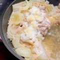 ☆capybara☆'s cooksnap of when they made 体ポカポカ☃鶏と白菜no大根みぞれ鍋風☃.